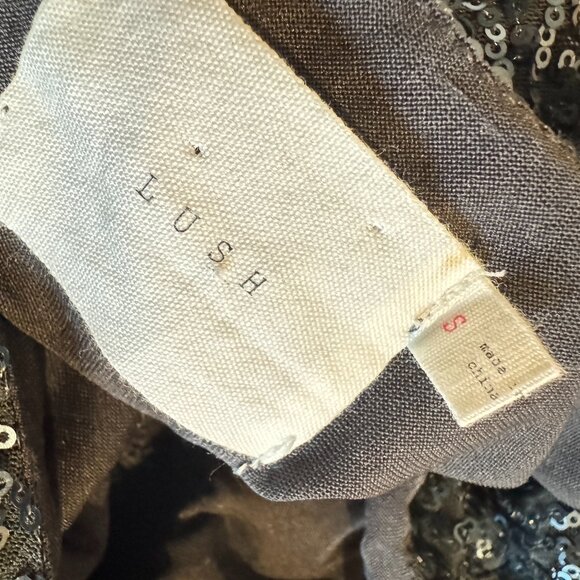 Lush Blue Sequin Mini Dress - Picture 9 of 11